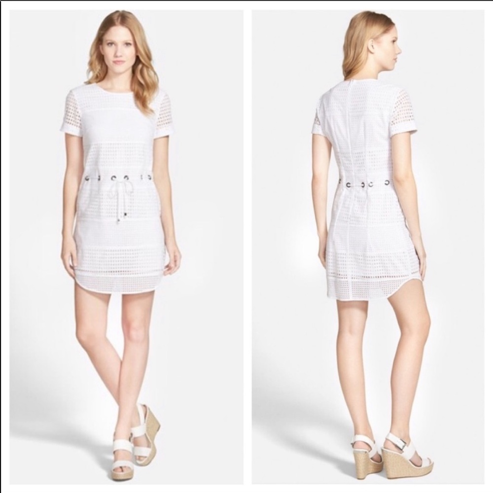Michael Kors • Eyelet panel dress